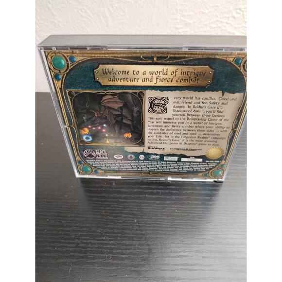 Baldur’s Gate II: Shadows of Amn (PC, 2000) PERFECT DISCS - Picture 3 of 10